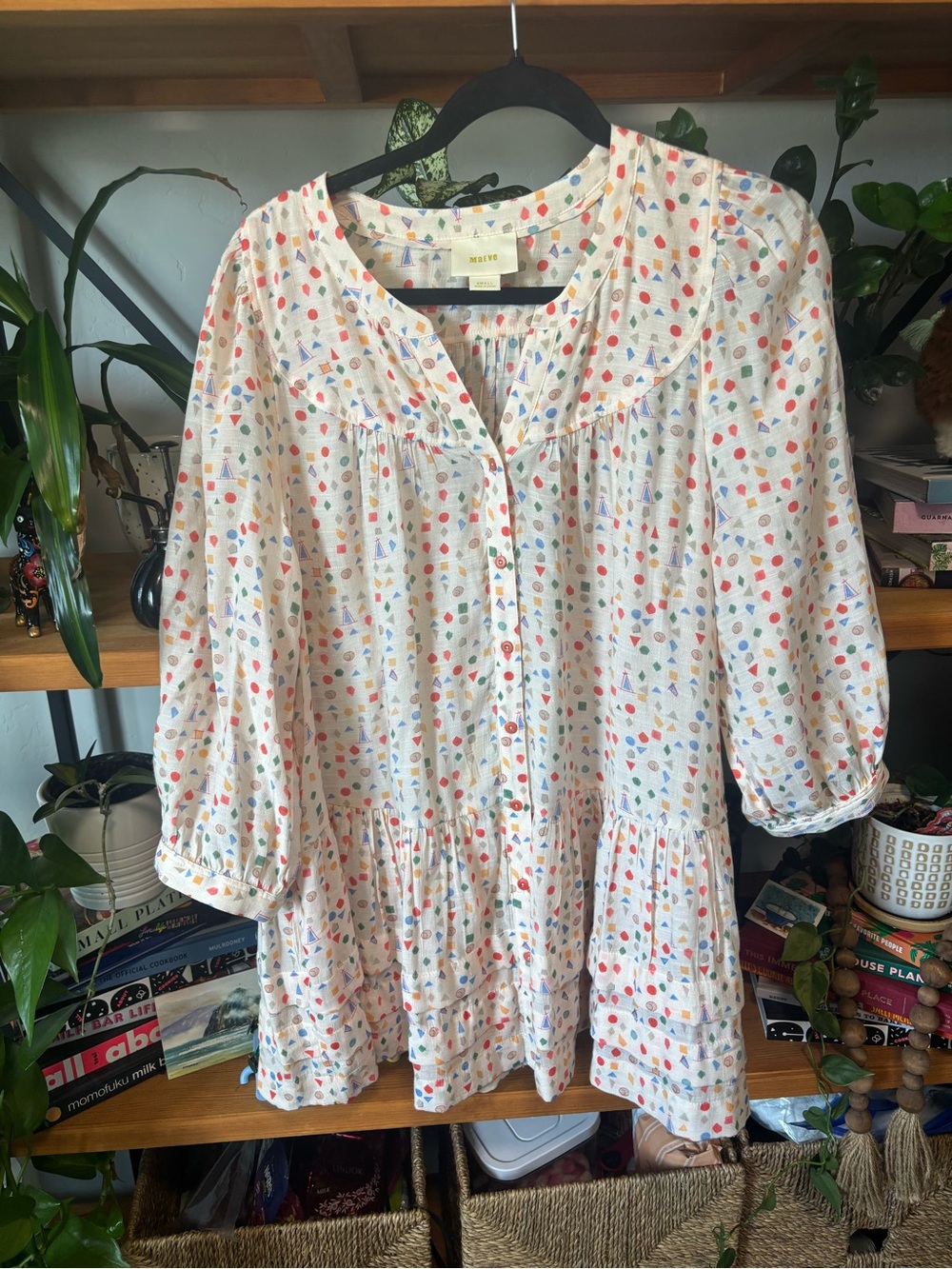 Anthropologie Maeve Paccia tunic top | Small